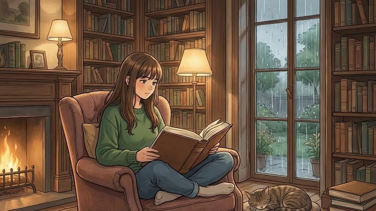 Rainy Loft Café – Cozy Lo-Fi Beats for Study, Focus & Rainy Day Relaxation