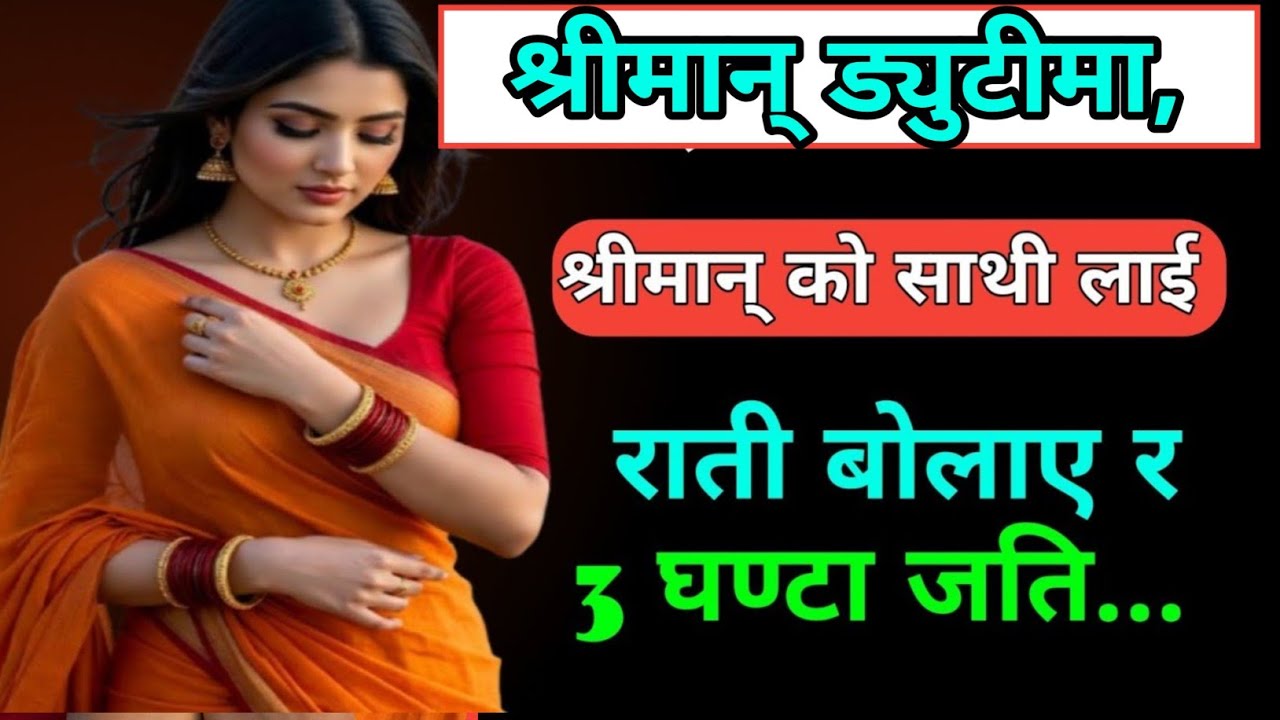 श्रीमान् ड्युटीमा, म एक्लै घरमा… अचानक मित्र आयो र😌Viral Nepali Motivational Story | Nepali Story