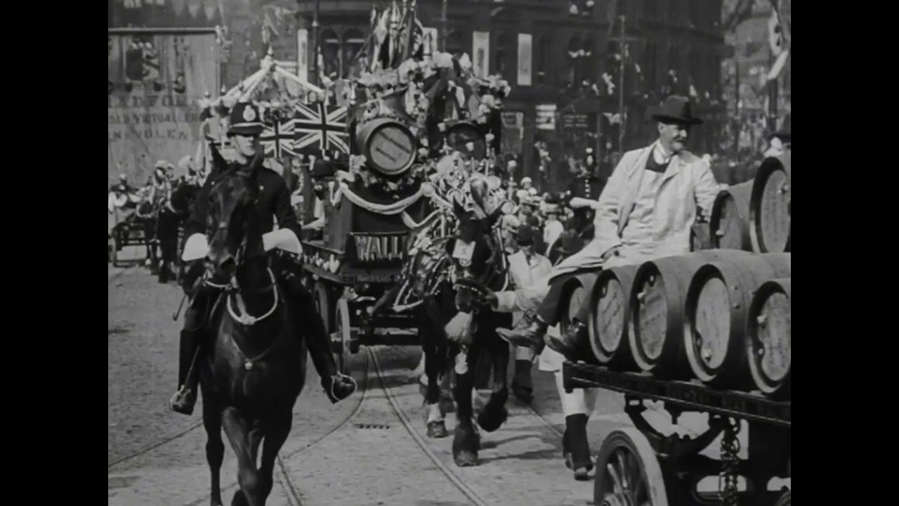 Bradford Coronation Procession (1902) Mitchell & Kenyon