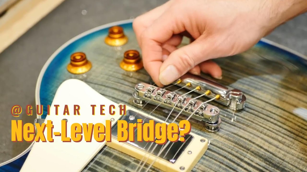 French Luthier @guitartech9788 Reviews the Guyker GM008 Roller Tune-O-Matic Bridge 🎸🇫🇷