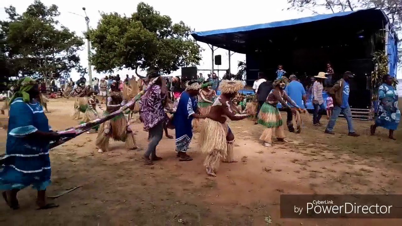 Vii kiirî. Danse traditionnelle de L'île des Pins Fête de la mer à Yaté