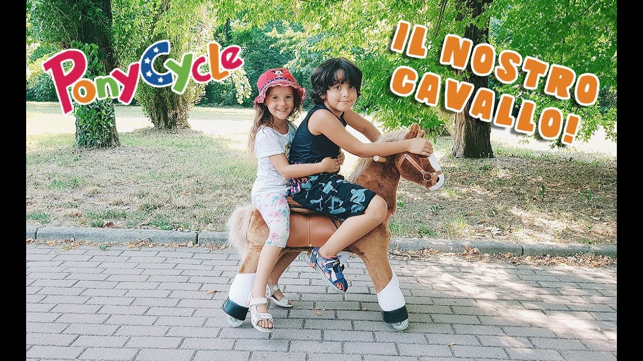 Abbiamo preso...UN CAVALLO!! 😱 Primo giro su PonyCycle 🐴