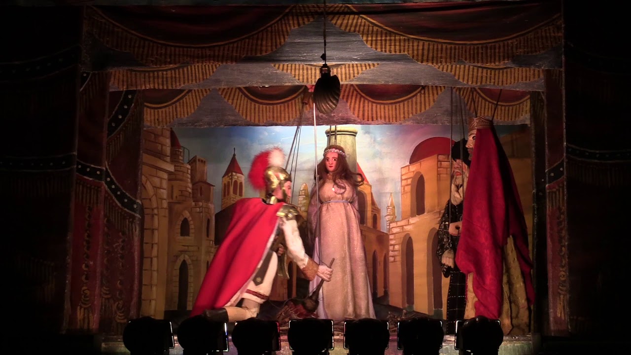 Storia di Santa Fortunata - Giacomo Cuticchio a Baucina 2018