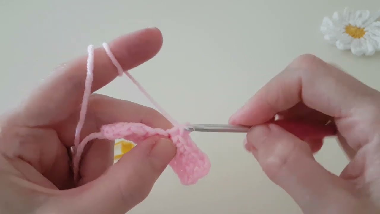 🌼Yeni başlayanlar i&ccedil;in tığ işi sık iğne yapımı ( sc - single crochet) 🌼