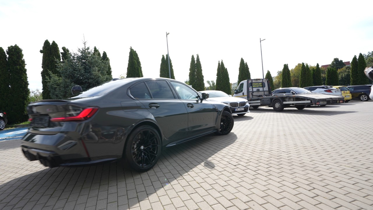 Odebrałem swoje nowe BMW M3 Competition, warte 500 000 złotych.