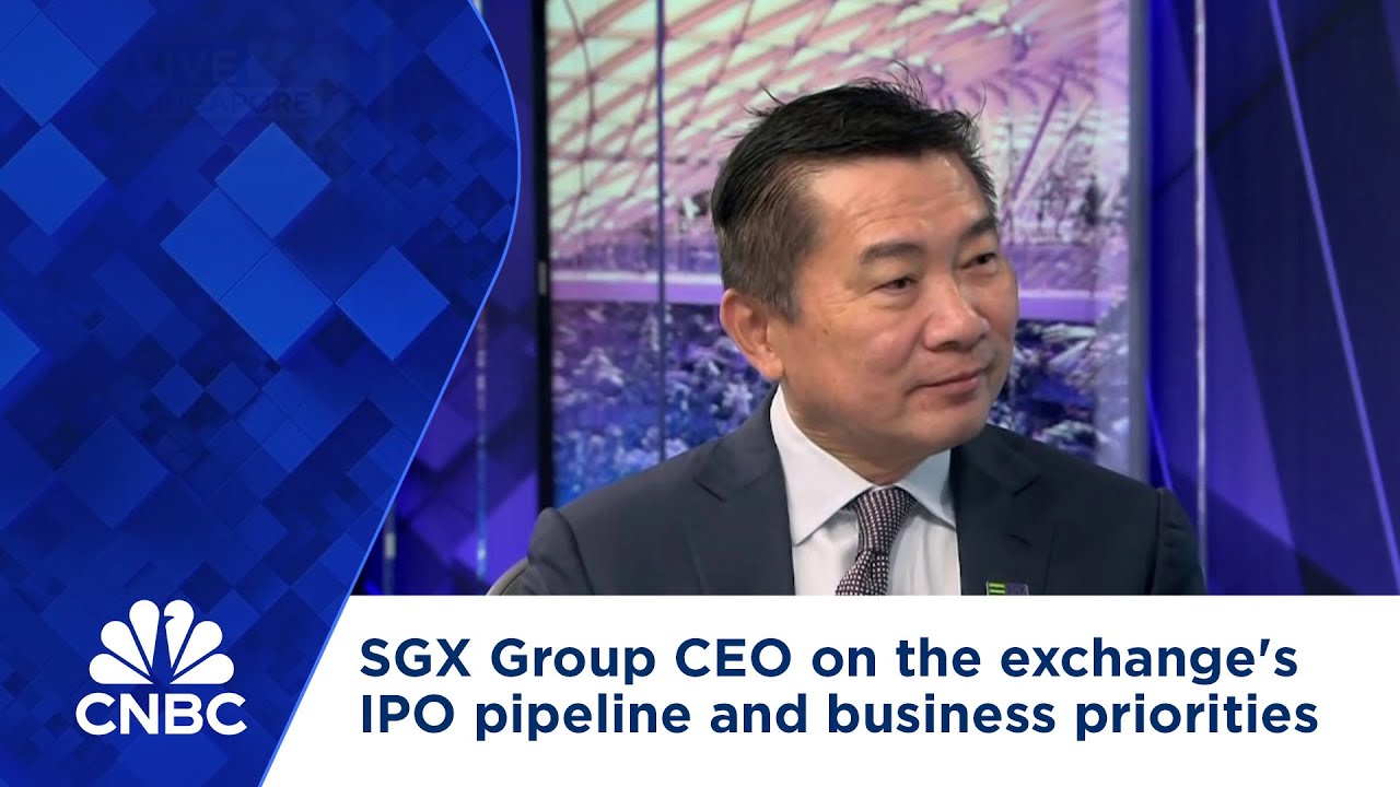 SGX Group CEO on the exchange's IPO pipeline and business priorities