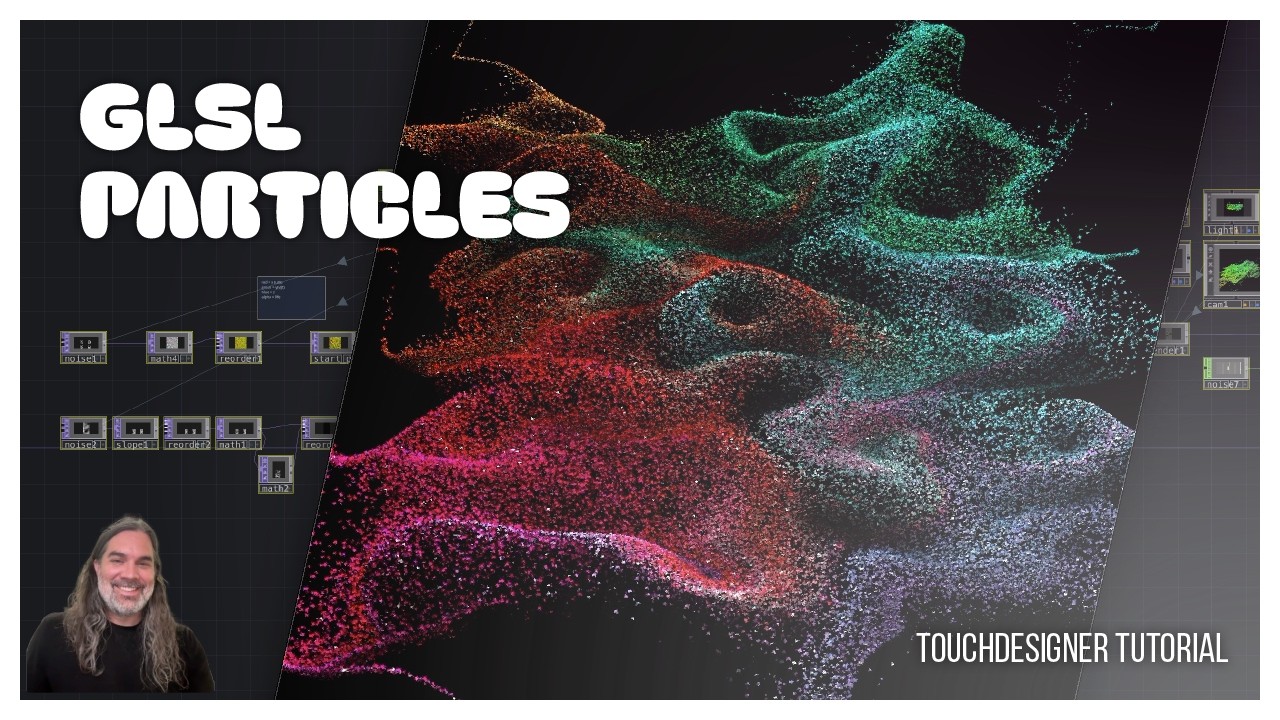 Моделирование частиц GLSL в учебном пособии TouchDesigner
