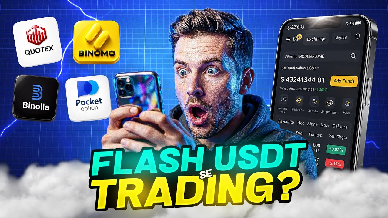 70K Flash USDT Generated 😱 | Live Test on Quotex | Does It Really Work?
