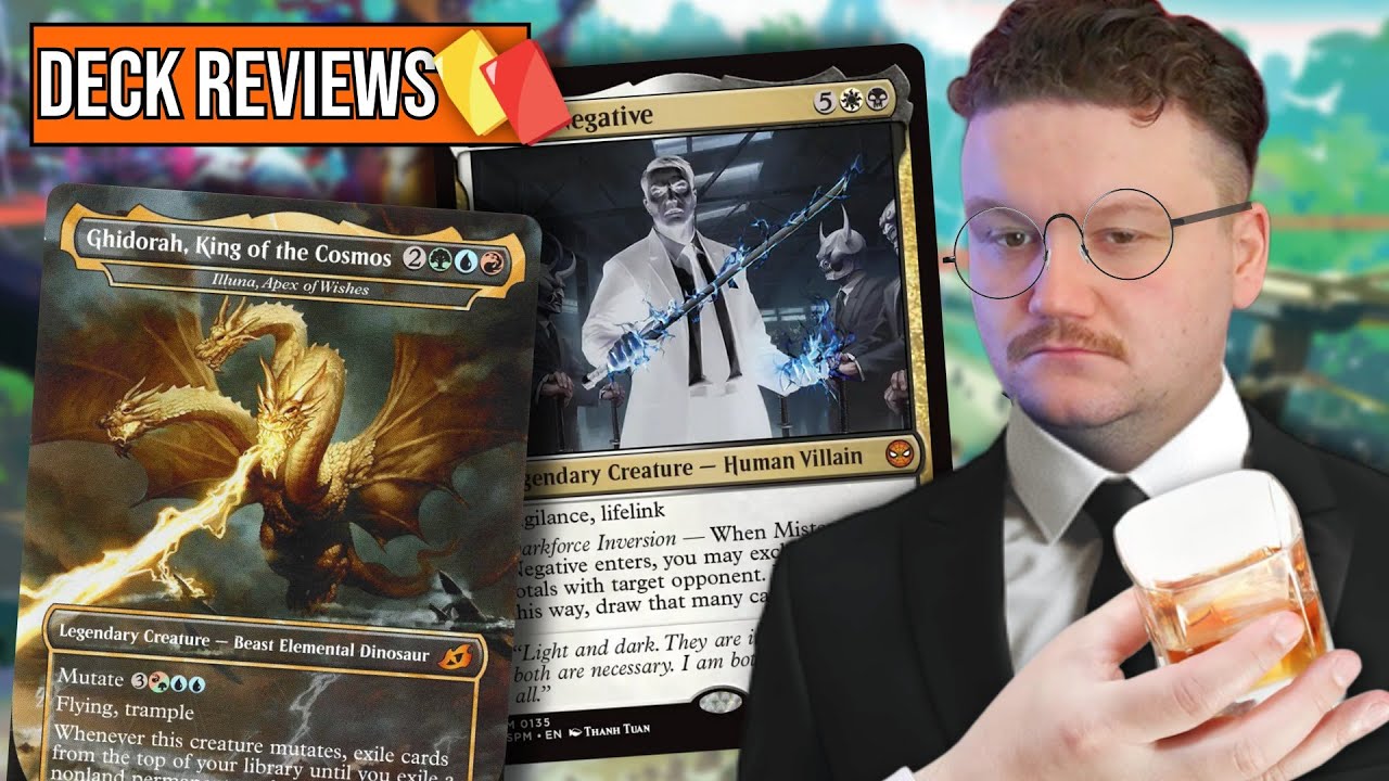 Friday Night Commander Deck Reviews: Mister Negative & Ghidorah