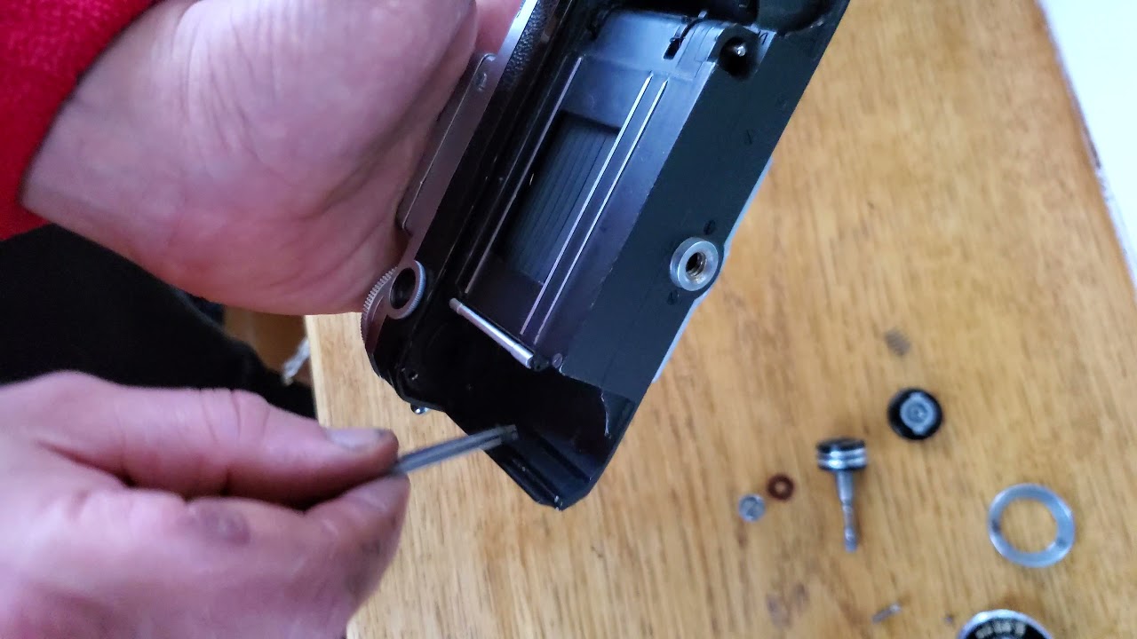 Kiev 4M, Kiev 4AM USSR camera how to adjust rangefinder part#1