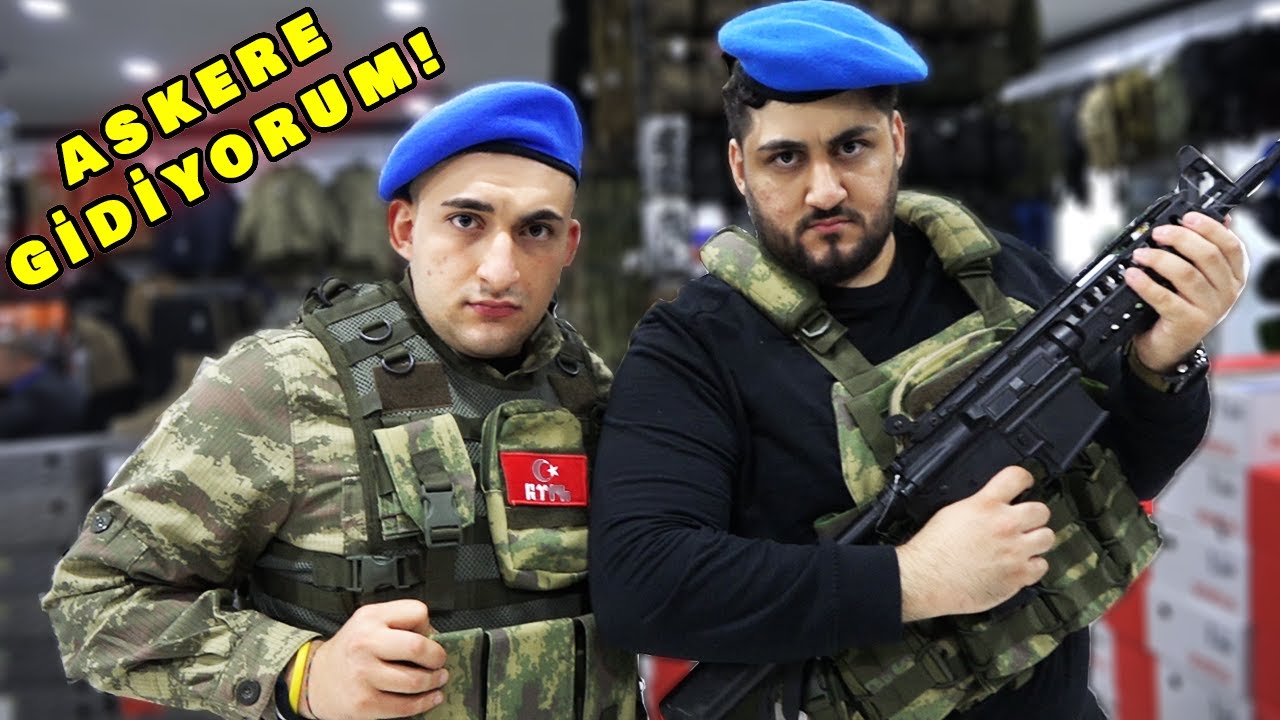 KOMANDO OLARAK ASKERE GİDİYORUM!! (ASKER ALIŞVERİŞİ)