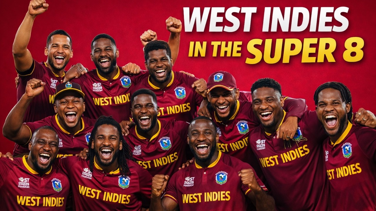 ANOTHER WIN! DAY 9 WEST INDIES DOMINATE THE SUPER 8 &ndash;BIG MATCH WI vs NEPAL! 2026 WC