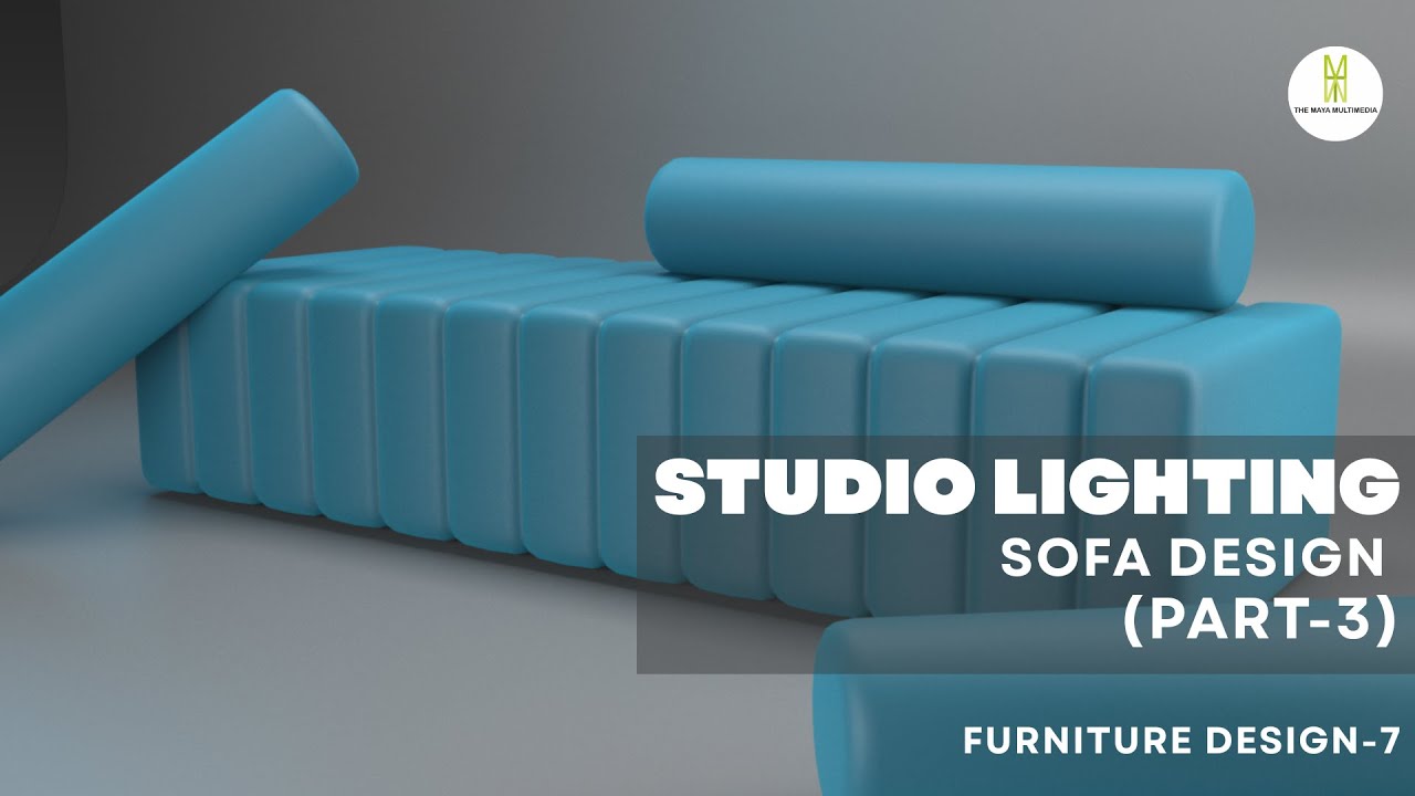 LIGHTING ON SOFA DESIGN IN 3DS MAX (PART-3)|FURNITURE DESIGN IN 3DS MAX | 3DS MAX DESIGN |