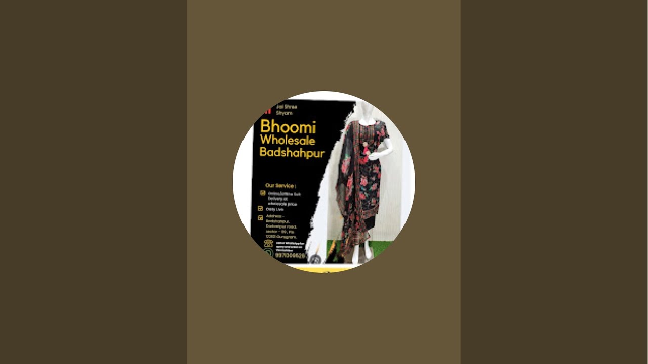 Bhoomi Wholesale Badshahpur is live order no. 9971309526