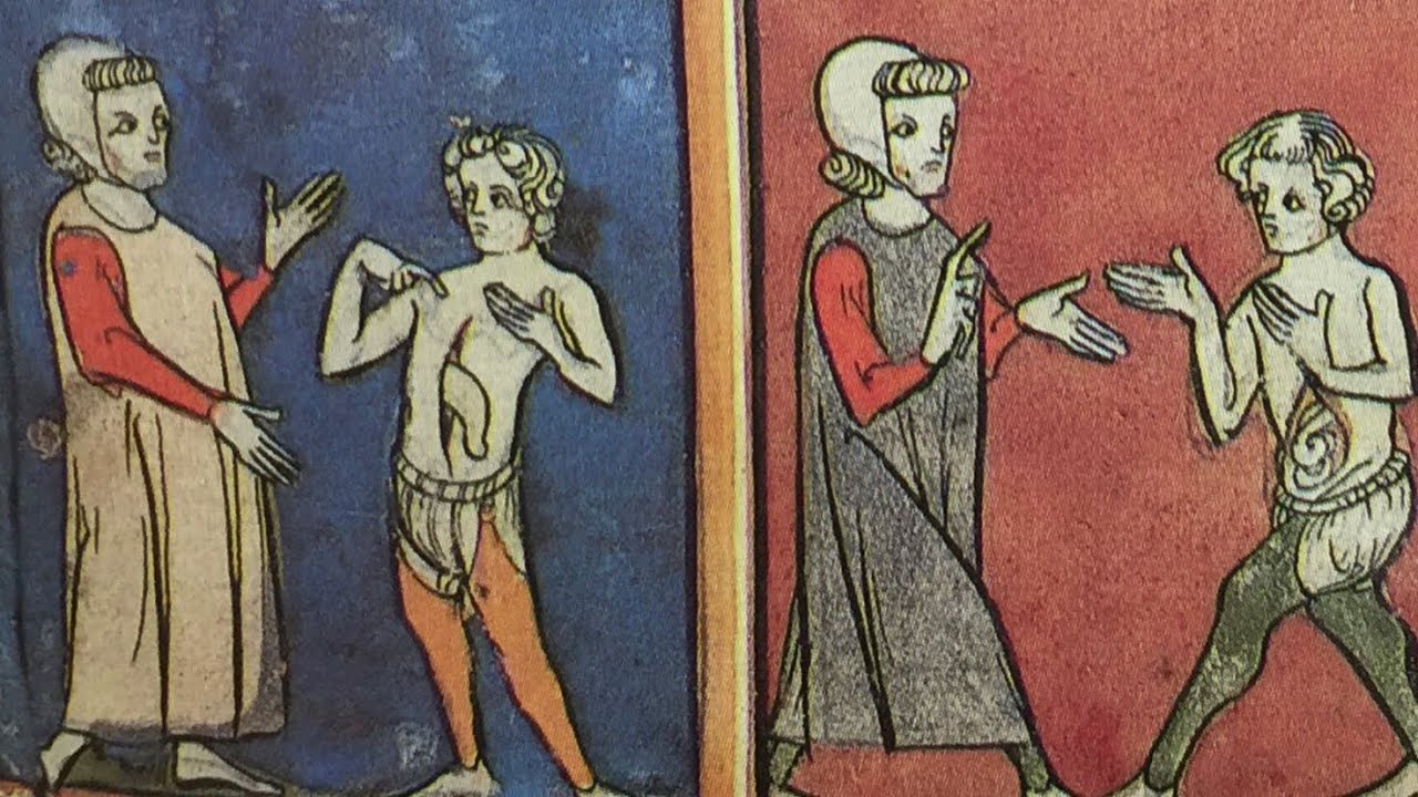 Bizarre Medieval Medical Manuscript Images - A History of Words and Pictures
