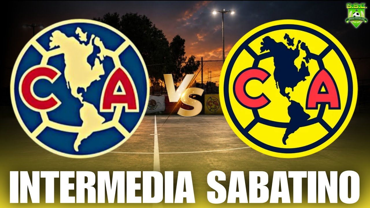 Azulcremas vs Am&eacute;rica - INTERMEDIA SABATINO 