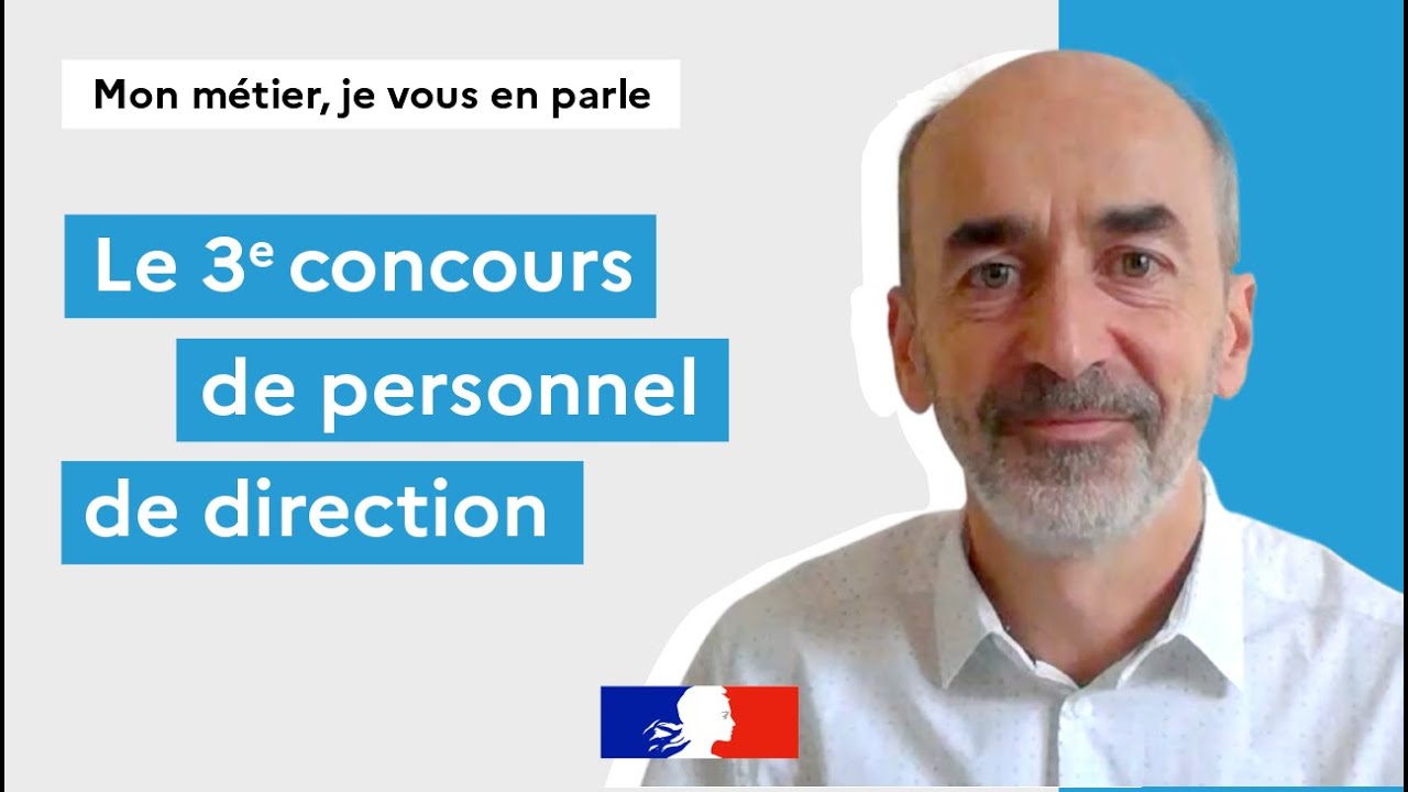 Le 3e concours de personnel de direction  : témoignage de Henri Villeroy
