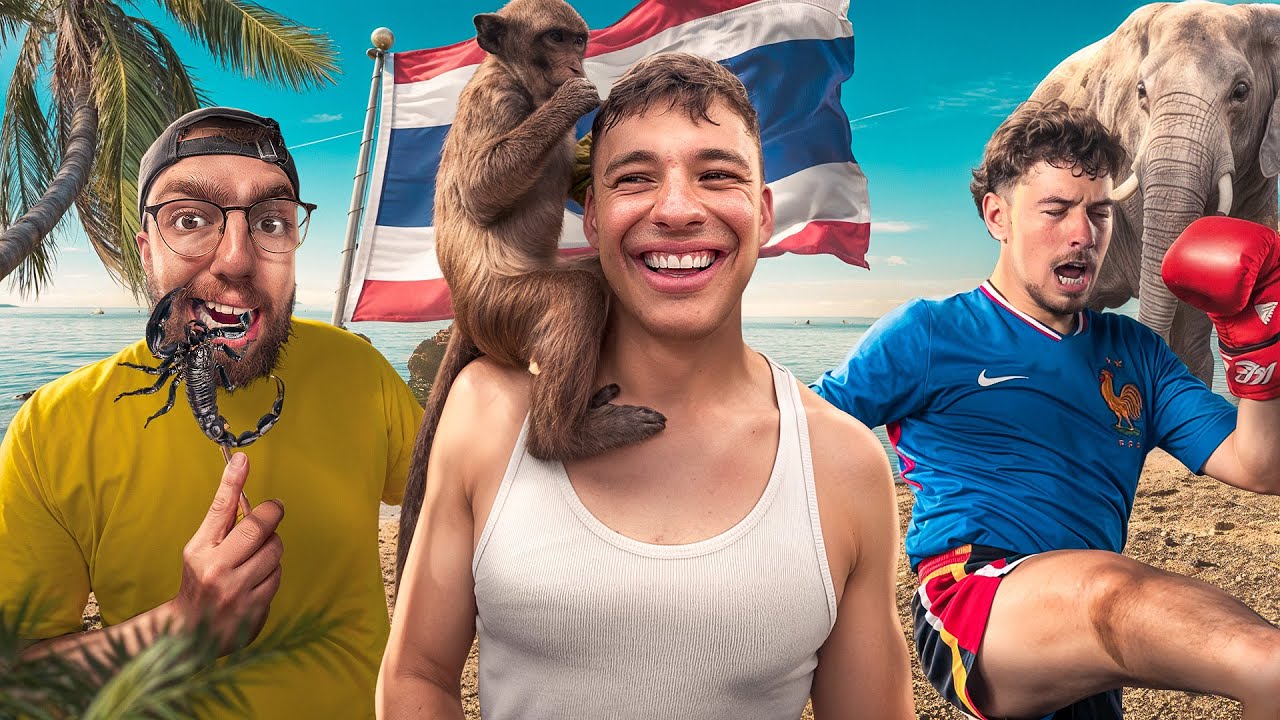 ON SE FAIT ATTAQUER PAR DES SINGES ! (VLOG THAILANDE)