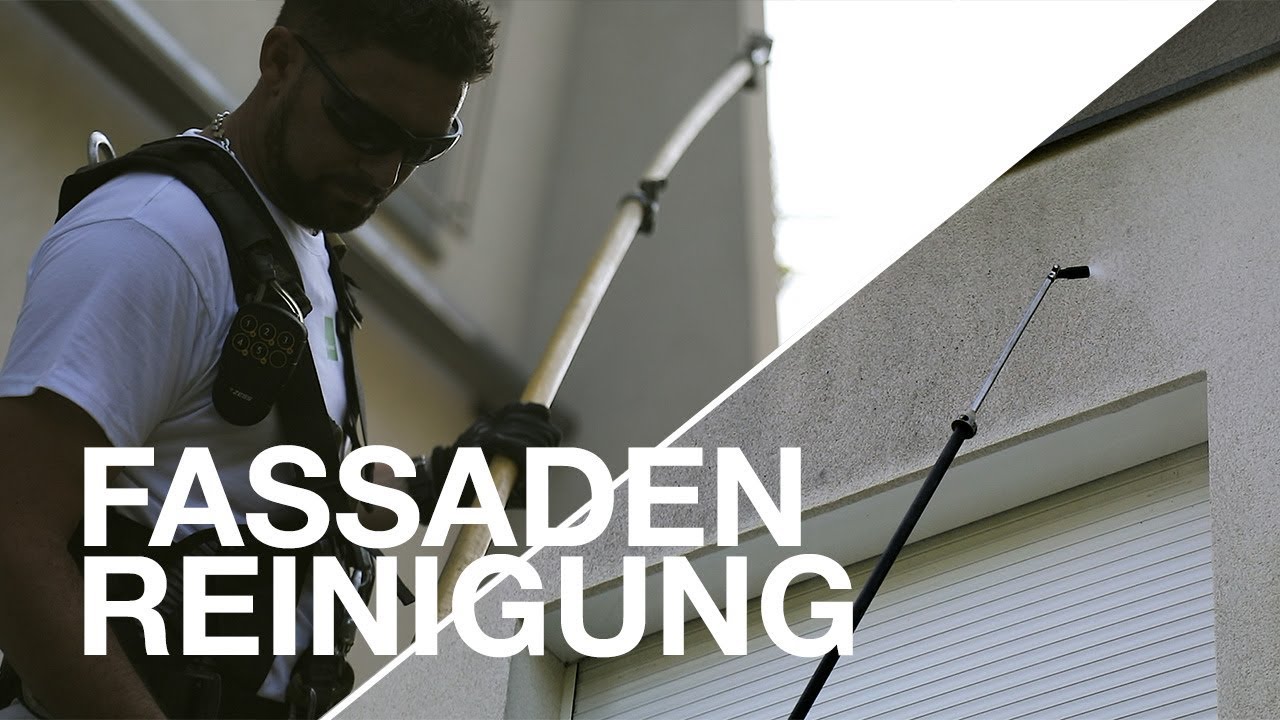 Hausfassade reinigen ohne Farbanstrich durch Algenmax Fassadenreinigung Erfahrungen