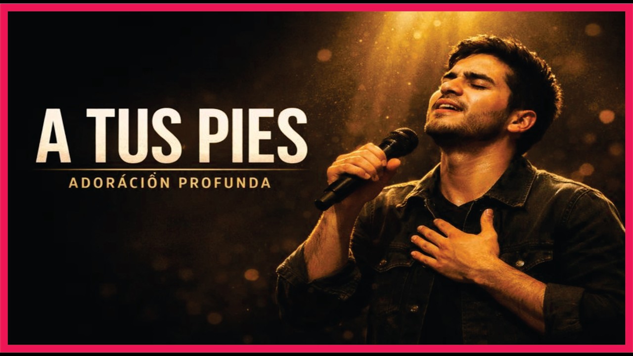A TUS PIES, AQUÍ ESTOY | Adoración Profunda que Toca el Corazón (Alabanzas Cristianas)