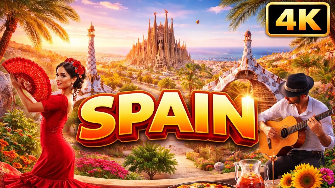 Spain Like You’ve Never Seen Before (8K Cinematic)