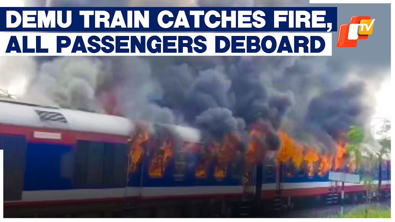 Fire Engulfs DEMU Passenger Train In Maharashtra, No Injuries Or Deaths Reported