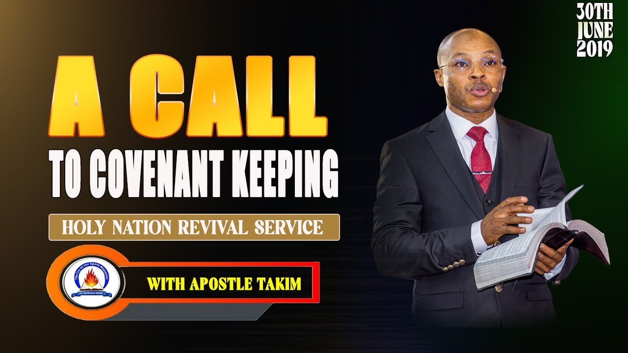 RICHARD E. S. TAKIM Apostle Live Stream| A CALL TO COVENANT KEEPING - H.N.R.S - 30|06|2019