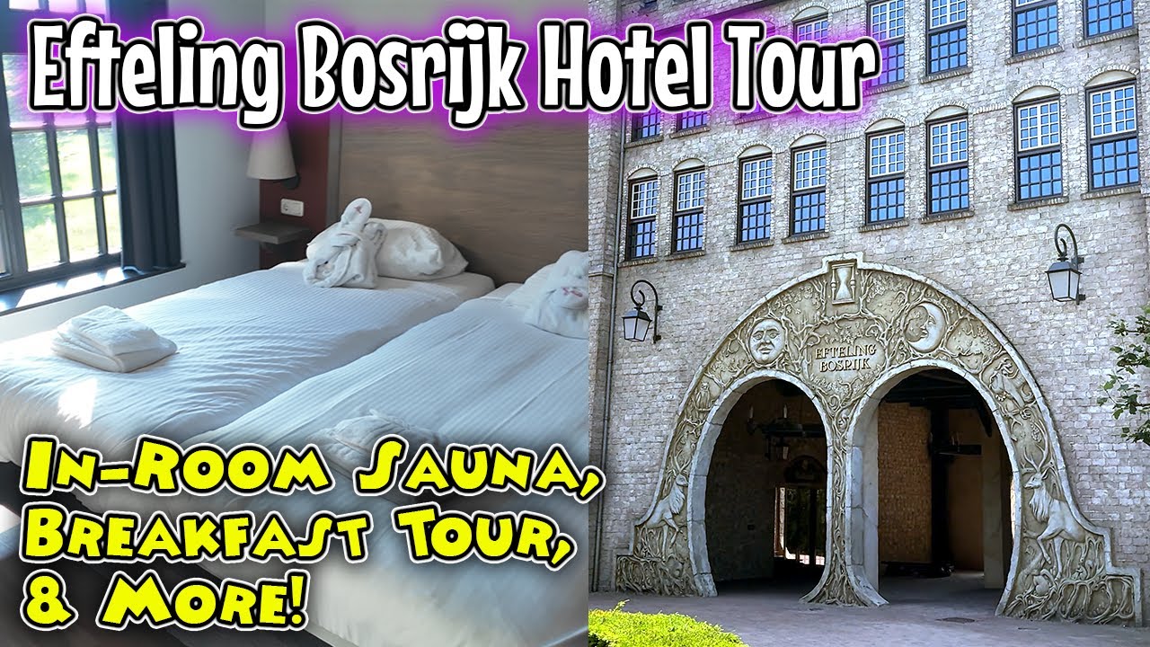 Efteling Bosrijk Hotel Tour and Review with Breakfast Buffet | Premium Room Landhuys with Sauna