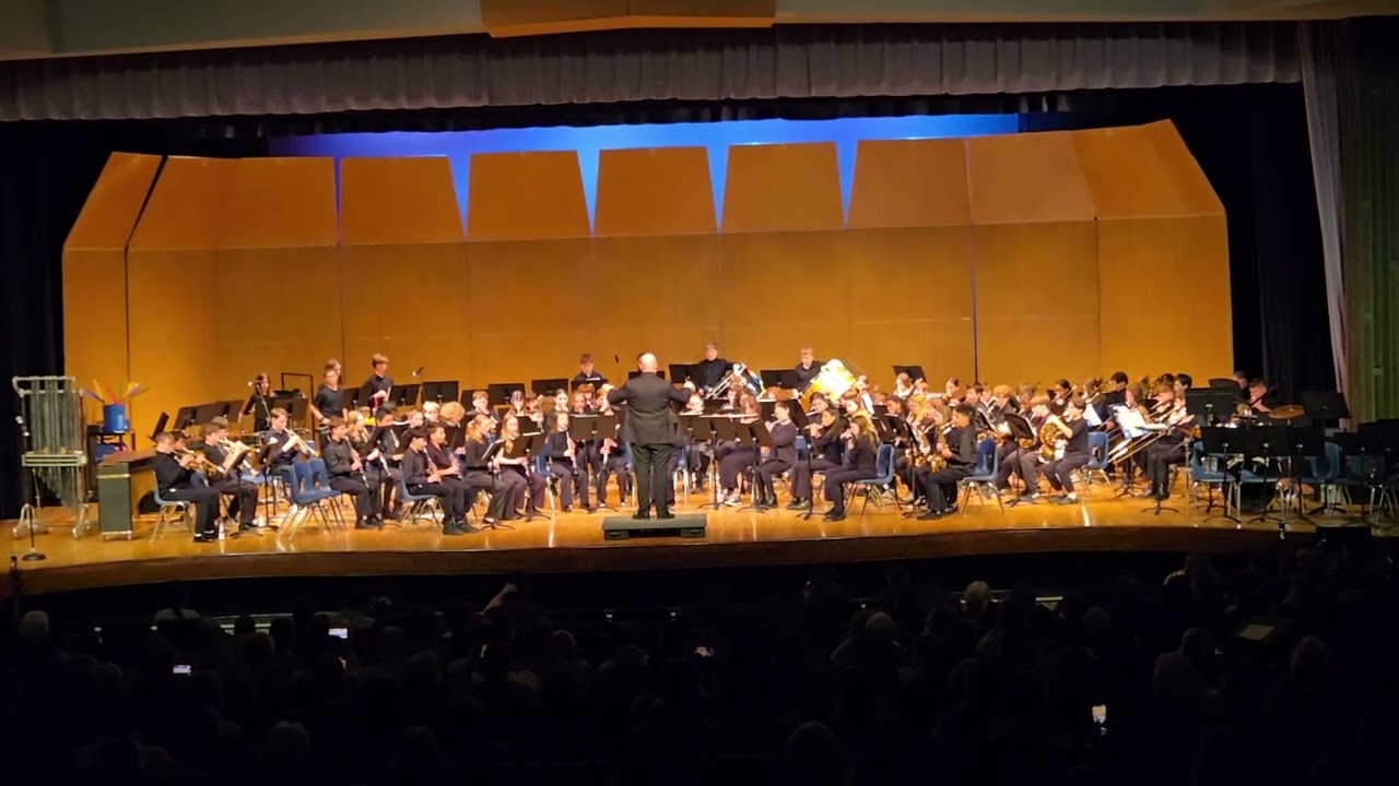 Saline MS 6th grade Bands B/D perform Broken Marionette by Brian Balmages. 2-12-2026