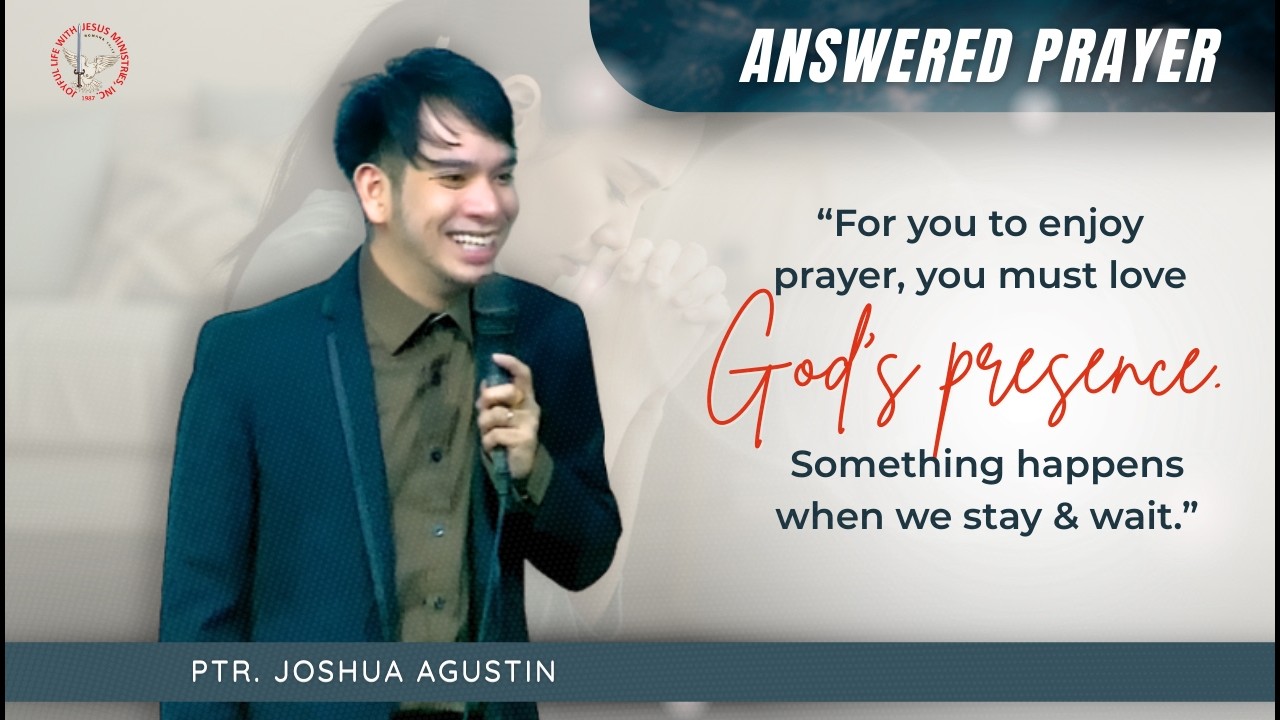 Answered Prayer | Pastor Josh Agustin | January 18, 2026
