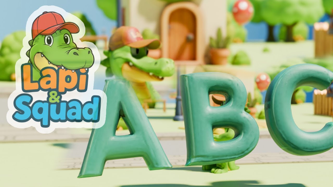 ABC Alphabet Song for Kids | Learn Letters A–Z | Lapi & Squad