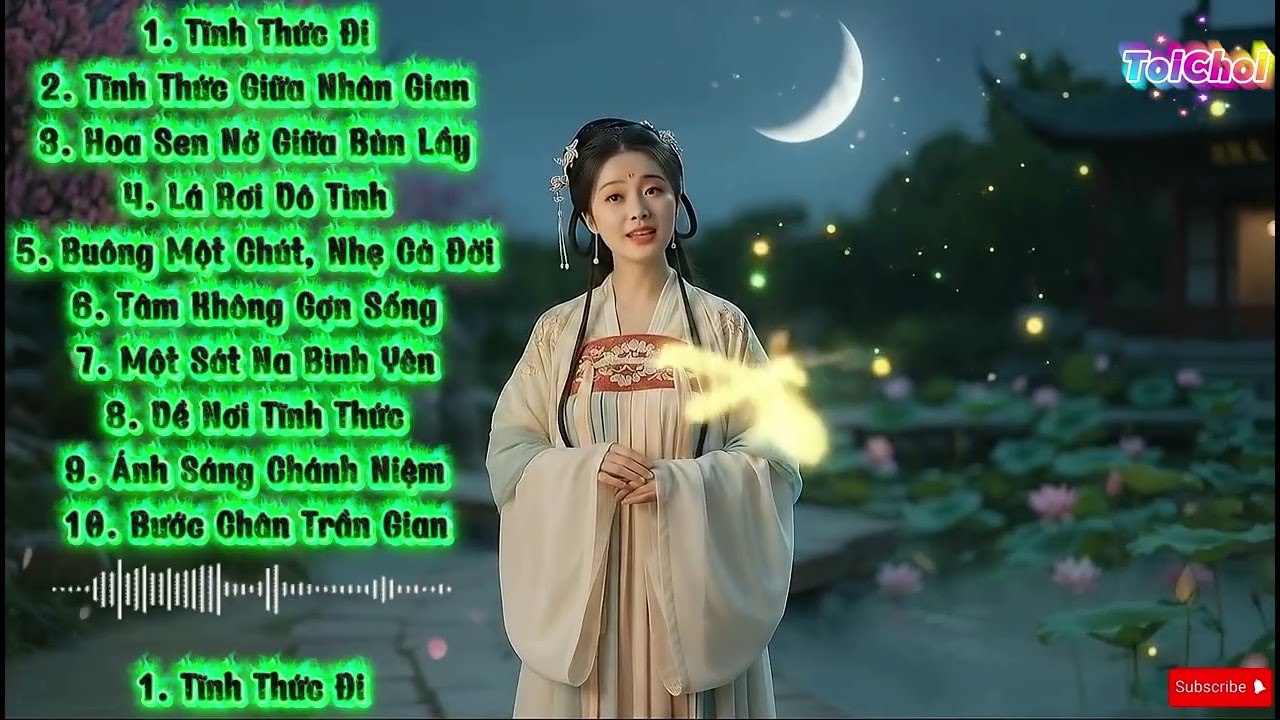 10 Bài Nhạc Thiền Chữa Lành Giọng Nữ 🌸 Nghe Là Lòng Dịu Lại | An Nhiên – Bình An – Thư Giãn Sâu
