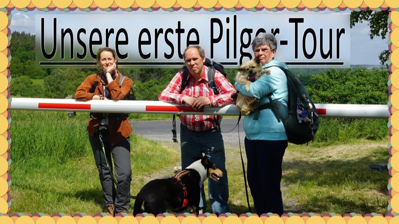 Unsere erste Pilgertour 2023 #pilgern #wandern #dogs