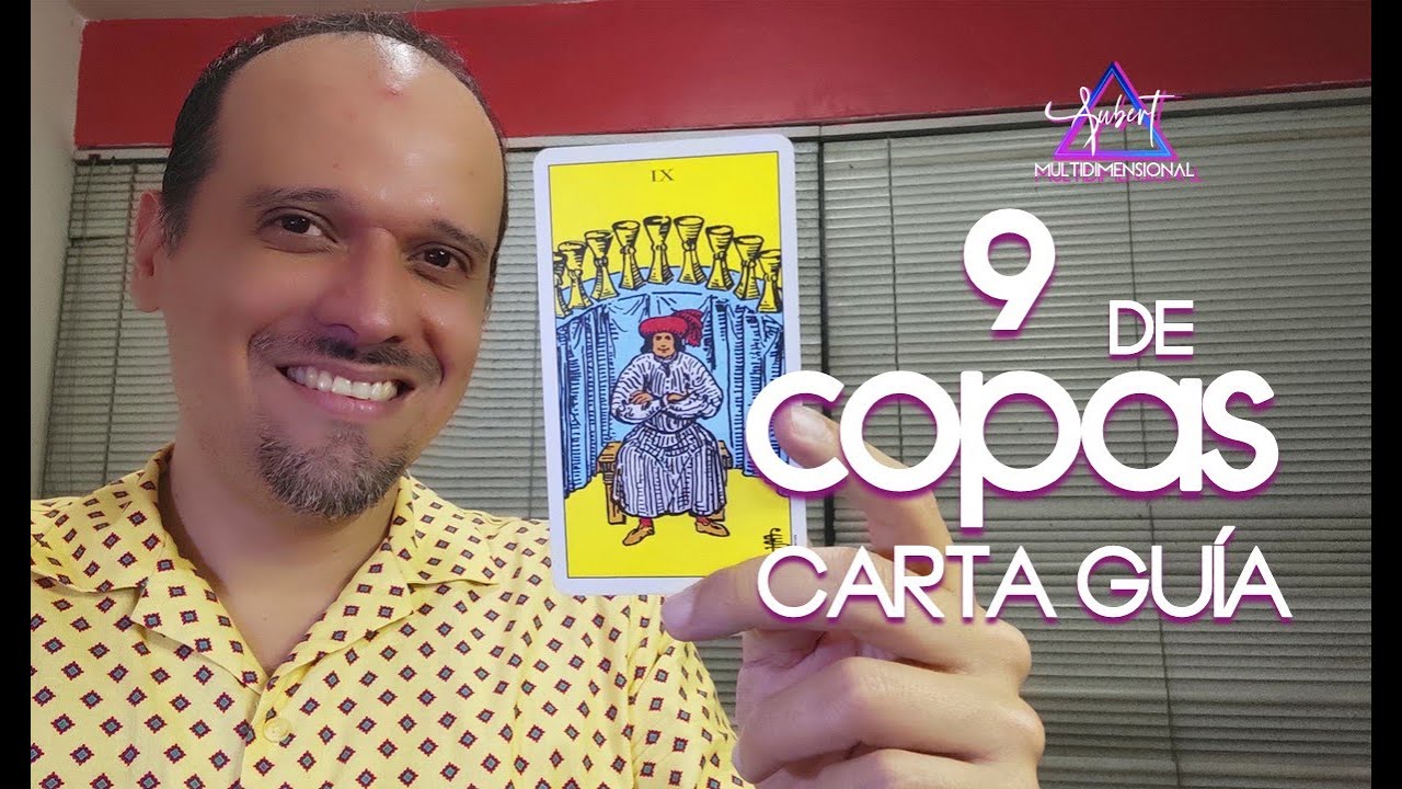 🍷 9 de Copas 🍷Carta Guía Tarot Multidimensional