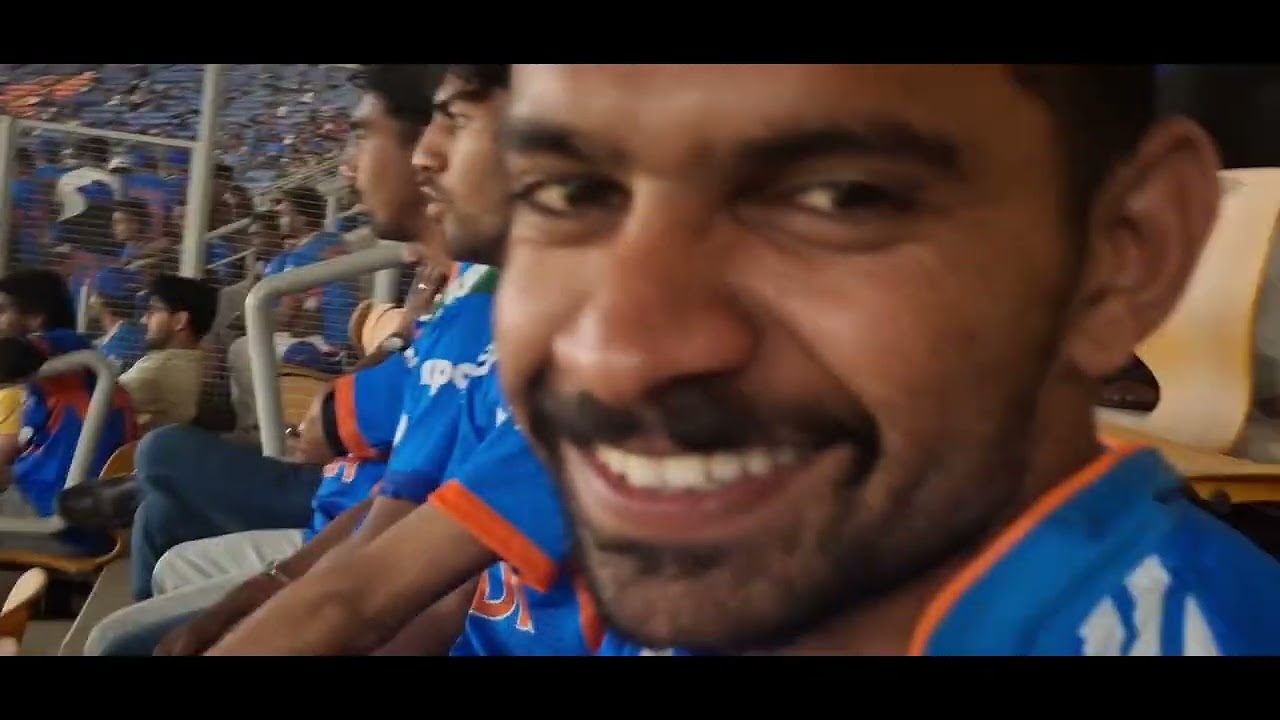 INDIA vs NEDERLAND Match mini  Vlog at Narendra modi Stadium..