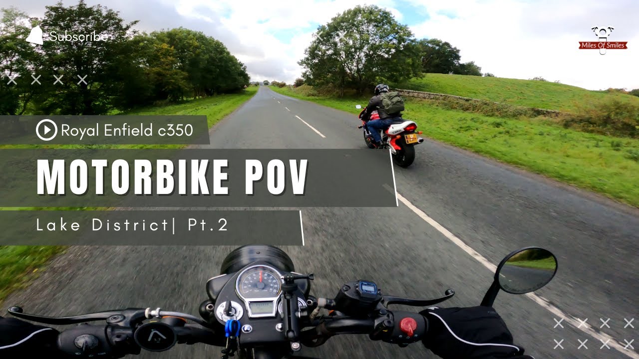 [Raw 4K GoPro POV] Lake District | Pt 2 Yorkshire Dales | Royal Enfield Classic 350
