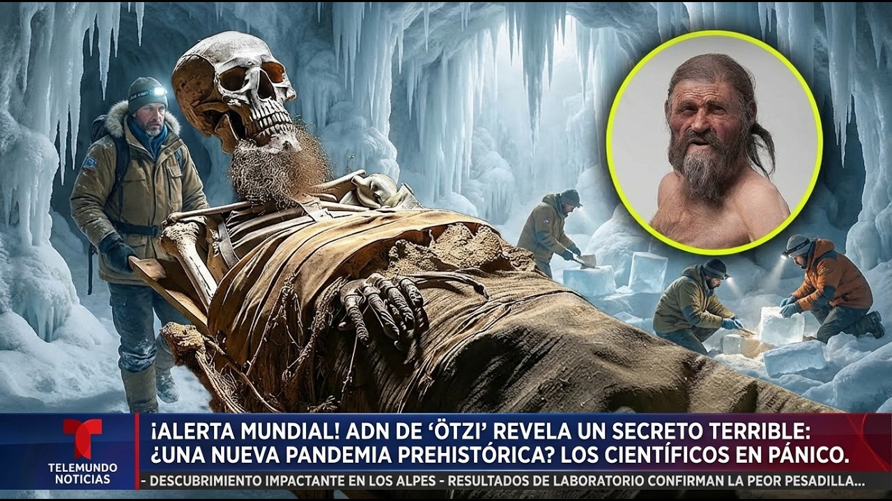 ¡Extrajeron ADN de Ötzi y apareció el secreto más oscuro de Europa…!