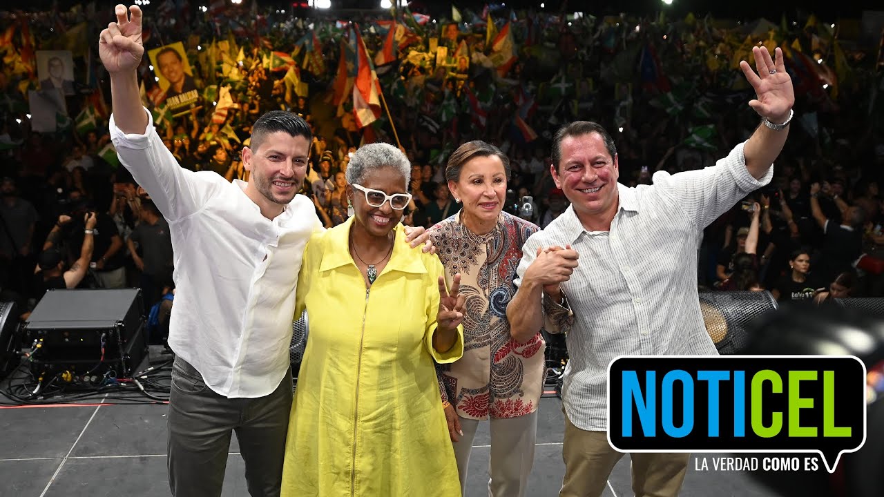 Resumen: La Alianza cierra su campaña electoral con endosos en tarima de Bad Bunny, Residente y más