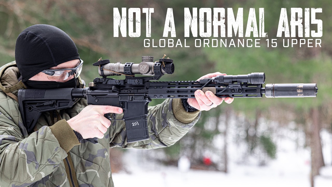 Верхняя часть ствольной коробки Global Ordnance 15 | Тест и обзор монолитной ствольной коробки