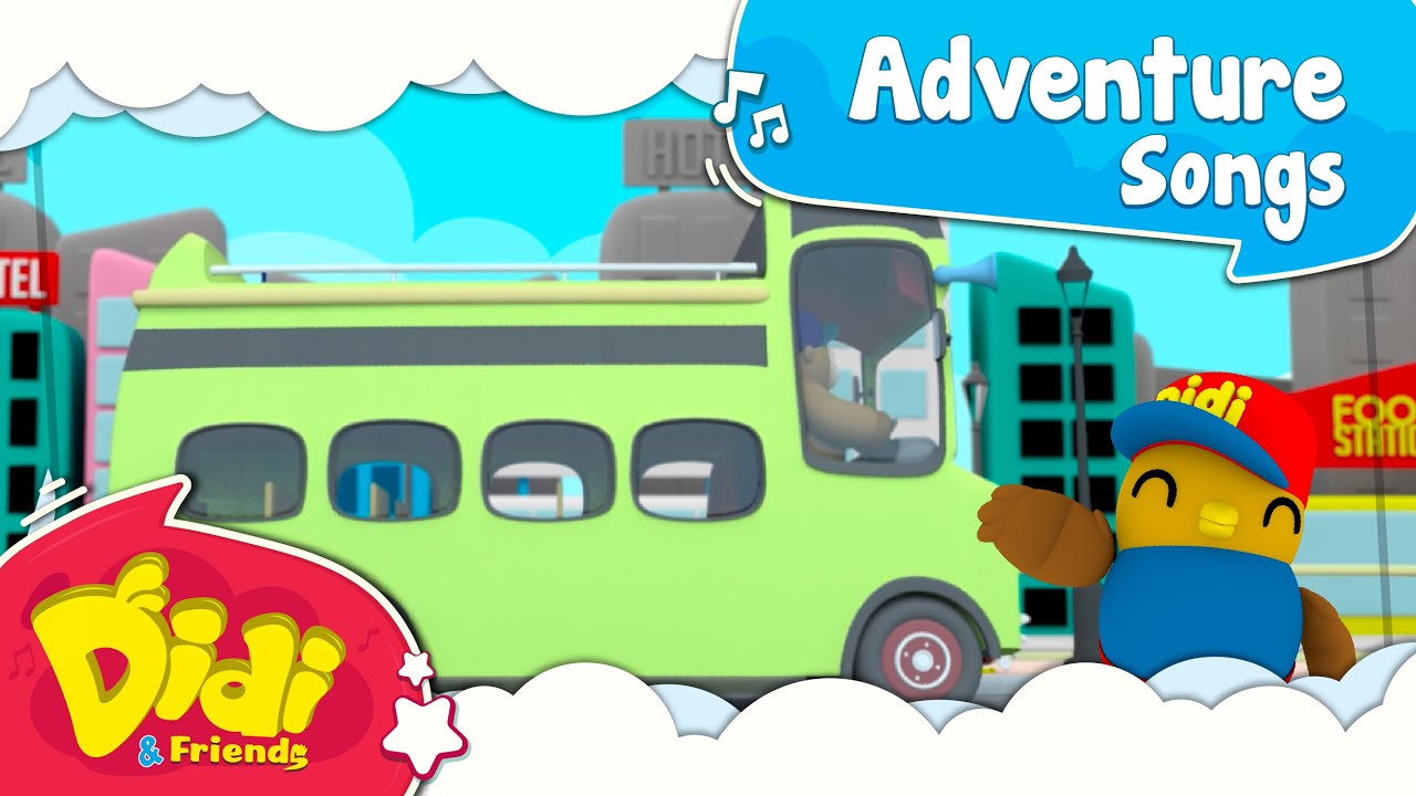 The Wheels On The Bus | Nursery Rhymes & Kids Songs | Didi & Friends English
