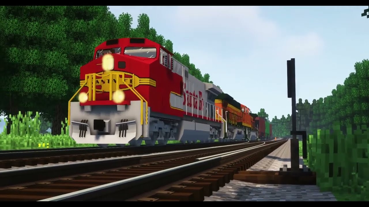 Railfanning in Minecraft Immersive Railroading #19
