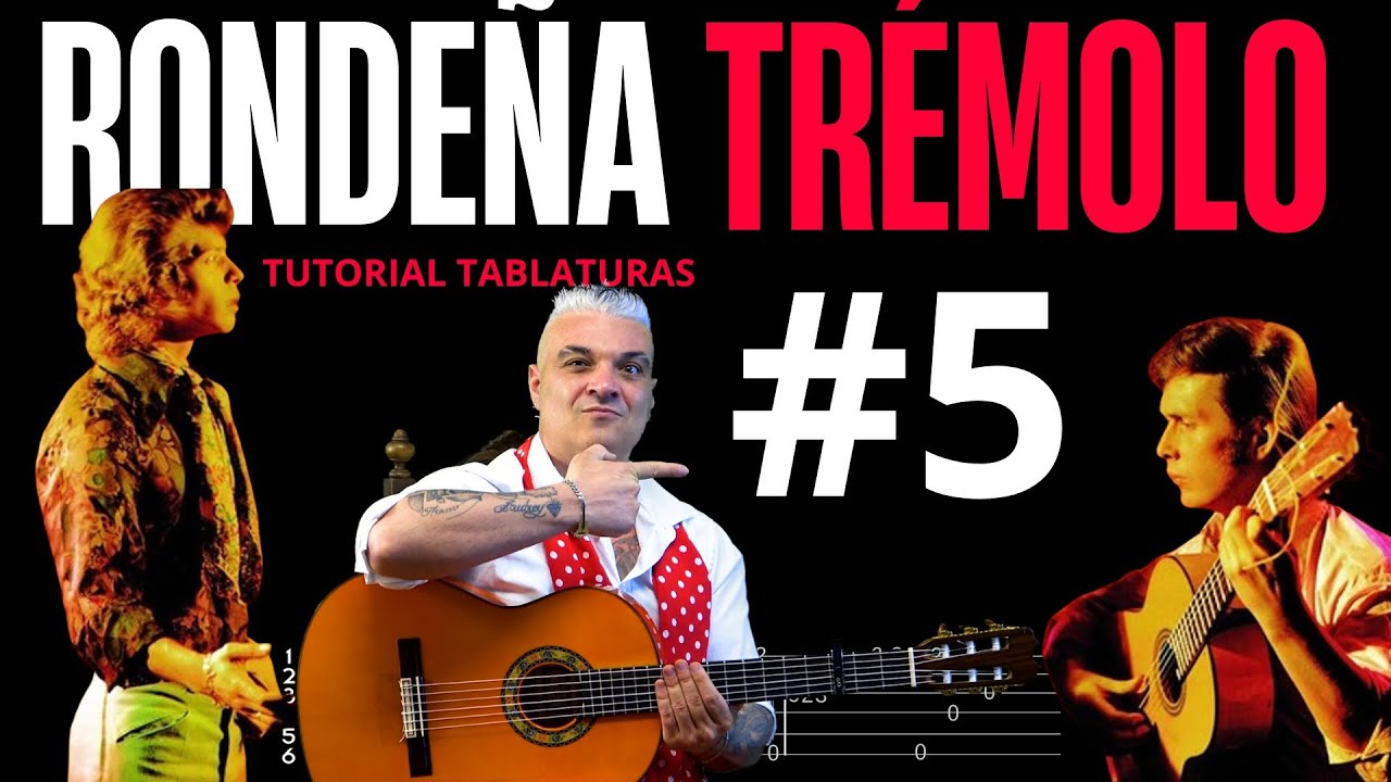 EL TR&Eacute;MOLO DE TUS SUE&Ntilde;OS #5 + CANASTERA Paco de luc&iacute;a & Camar&oacute;n Tutorial con tabs guitarra flamenca