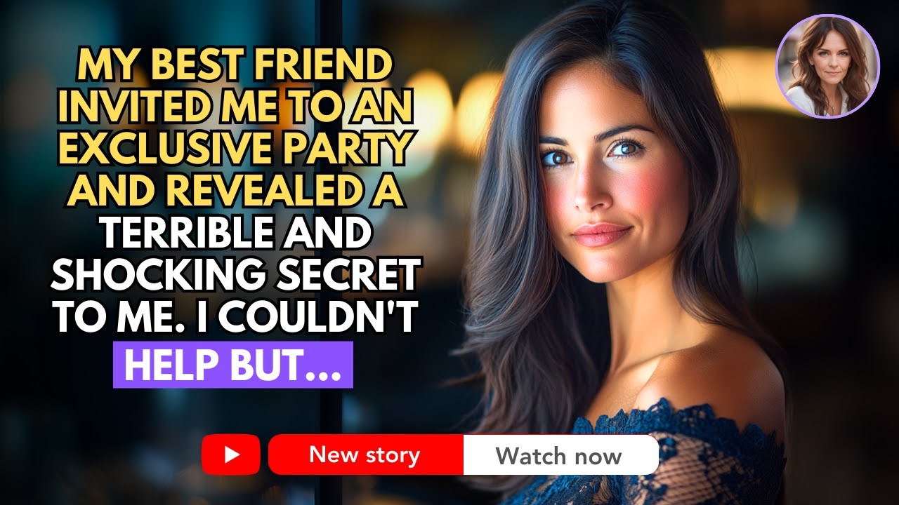 MY BEST FRIEND INVITED ME TO AN EXCLUSIVE PARTY AND REVEALED A TERRIBLE SECRET TO ME