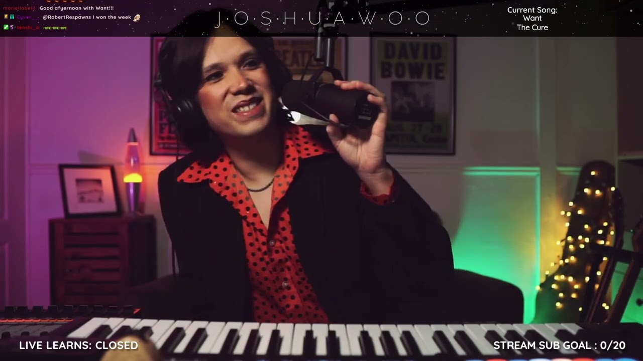 Joshua Woo - JoshuaWooMusic Stream (16th January 2026)