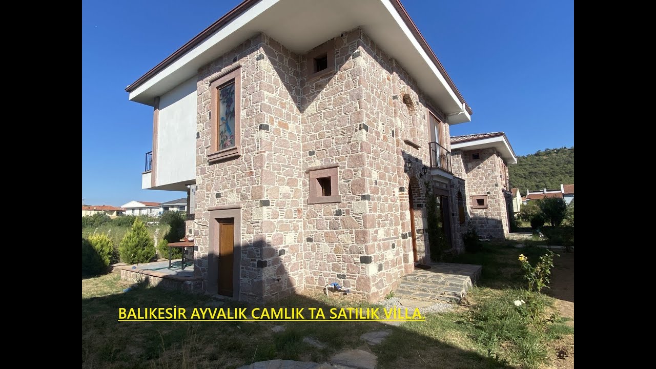 BALIKESİR AYVALIK CAMLIK TA SATILIK VİLLA.KOD:2654.HUSEYİN CALISKAN:+90-533-522-0028.