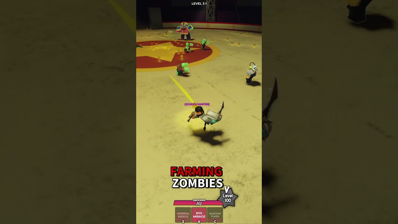 ЛУЧШИЙ способ прокачать мастерство в Hunty Zombie #roblox #huntyzombie
