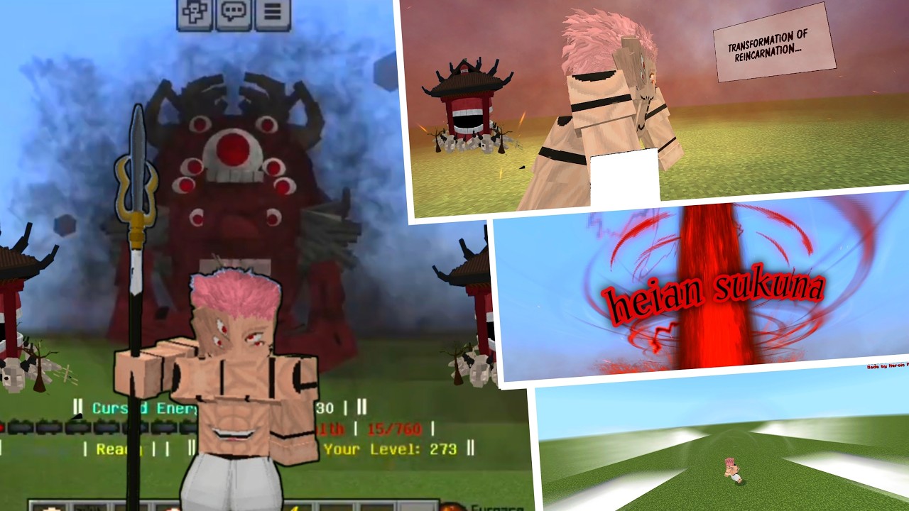🔥Сукуна в Minecraft! 😱 Топ мод 