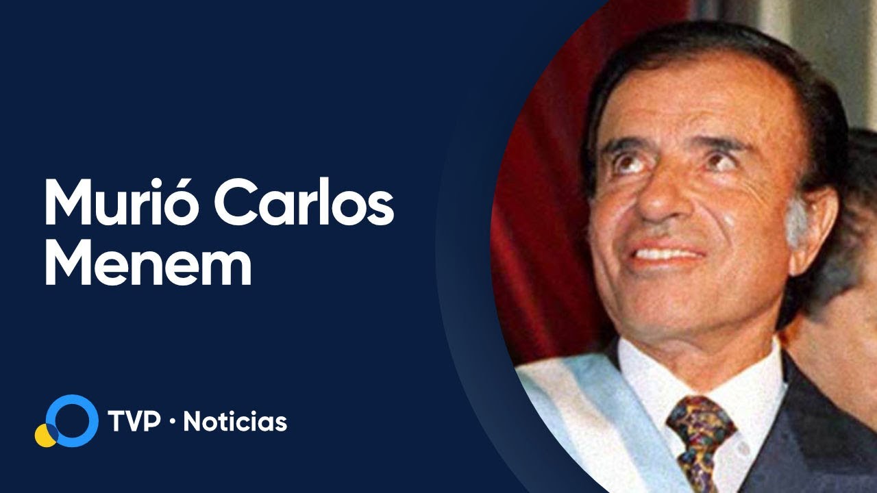 Murió Carlos Saúl Menem