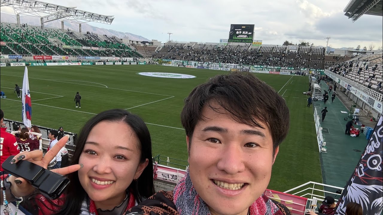 【いわきFC】松本遠征vlog⚽️初アルウィン🏟️と松本市を満喫🏯🌸🏕️