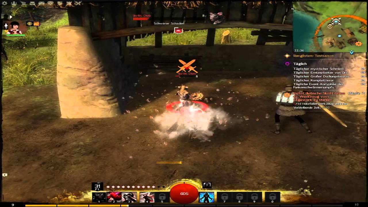 Guild Wars 2 mit MissHimitsuLP [Lets Play] [HD] [Deutsch] [9] Skritt und anderes Gew&uuml;rm